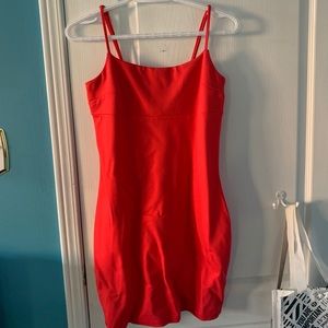 Dynamite spaghetti strap, mini, bodycon dress